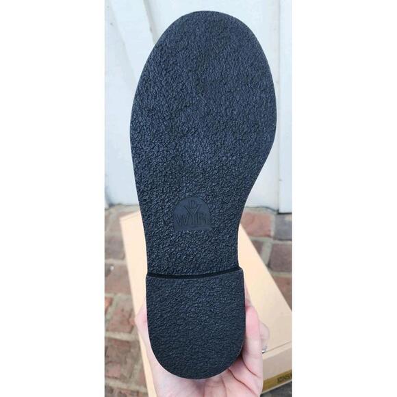 Wydr Studios Reese Low Heel Classic Loafers Shoes, Black Leather, Womens US 10WW - Picture 7 of 9